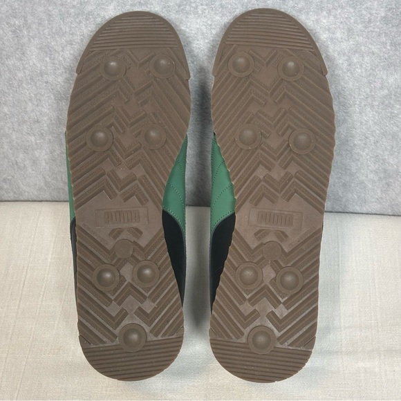 Puma Roma 70s Sneakers-Black/Psych Green-Men Size 12 - Picture 8 of 10